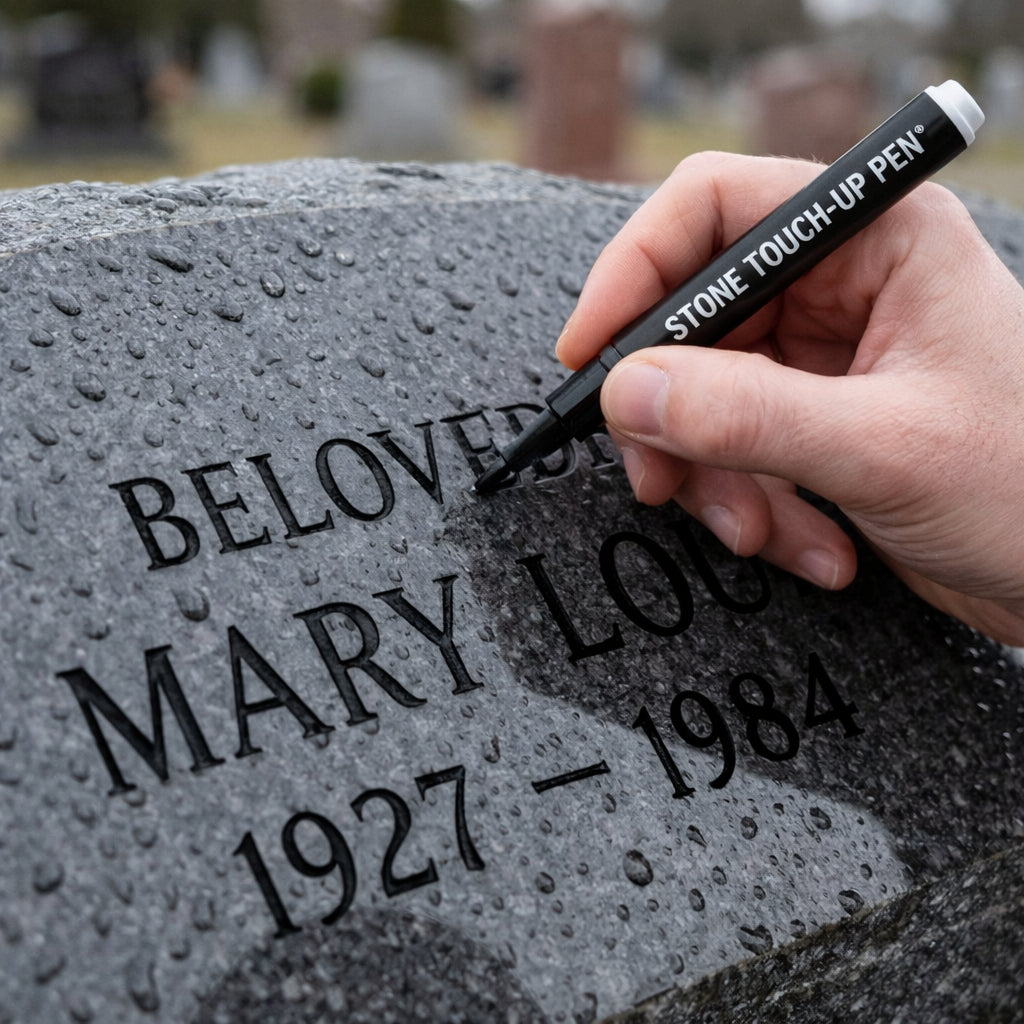 🐦Golden Tombstone Marker Pen for Restoring Faded Grave Inscriptions🔥