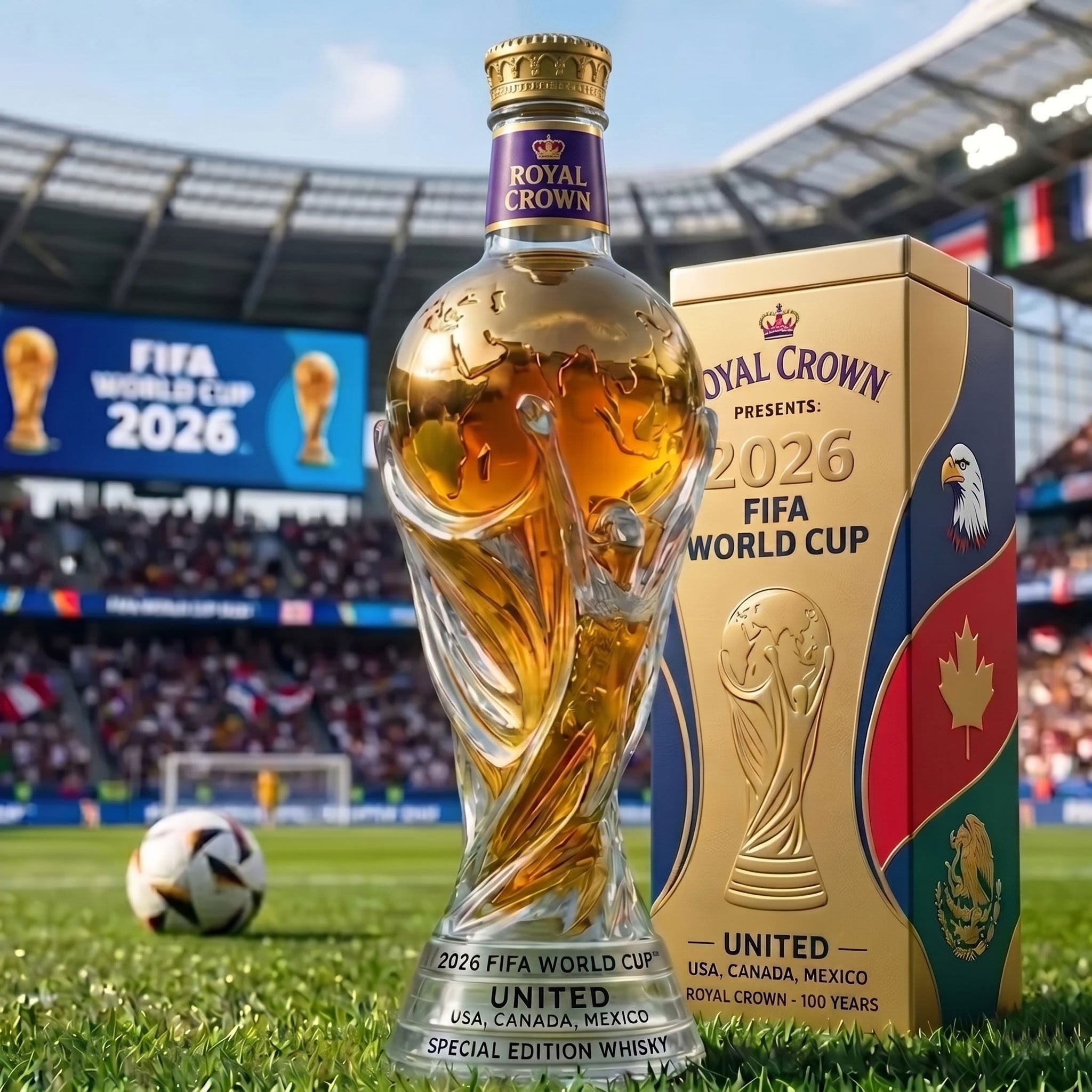 2026 FIFA World Cup Special Edition Whisky Bottle💋