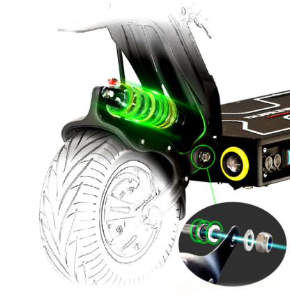 ⚡Foldable high range electric scooter🔥