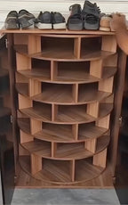 🥾Rotating shoe cabinet|  360° Rotating Shoe Cabinet & 50+ Pairs Storage🥿🏆