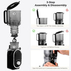Cold Press Juicer, 300W, 5.3" Large Feed Chute, 1.5L Capacity, Automatic Feeding, High Yield, Easy to Clean, Ideal for Whole Fruits & Vegetables🔥