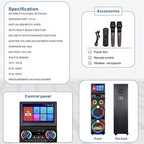 🎤 All-in-One Karaoke & Cinema Speaker System🏆