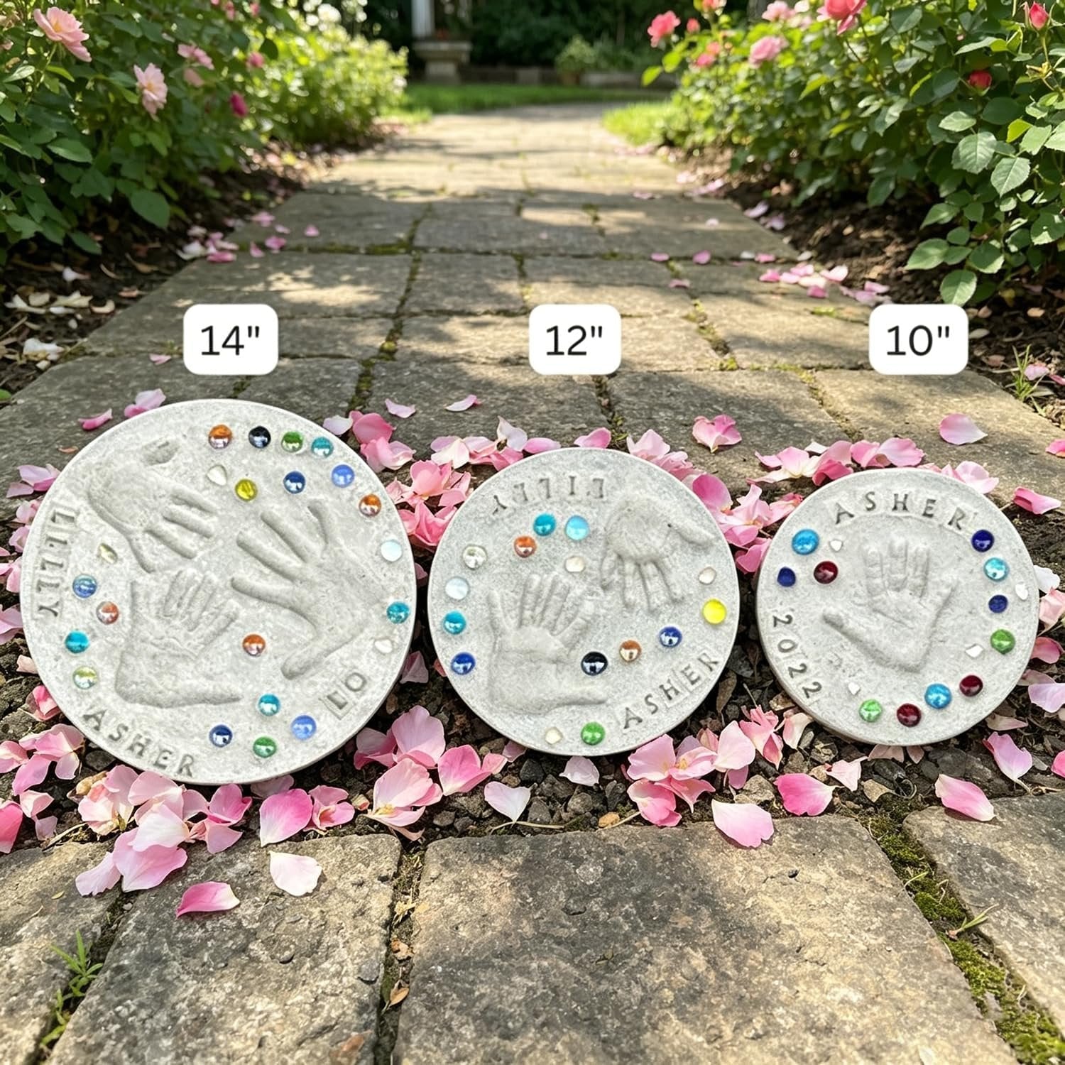 Freeze Time DIY Handprint Stepping Stone Kit🔥
